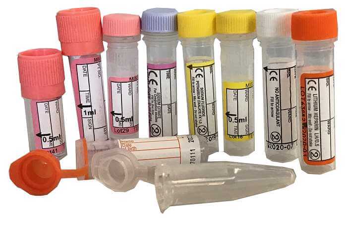 Types Of Blood Collection Tubes