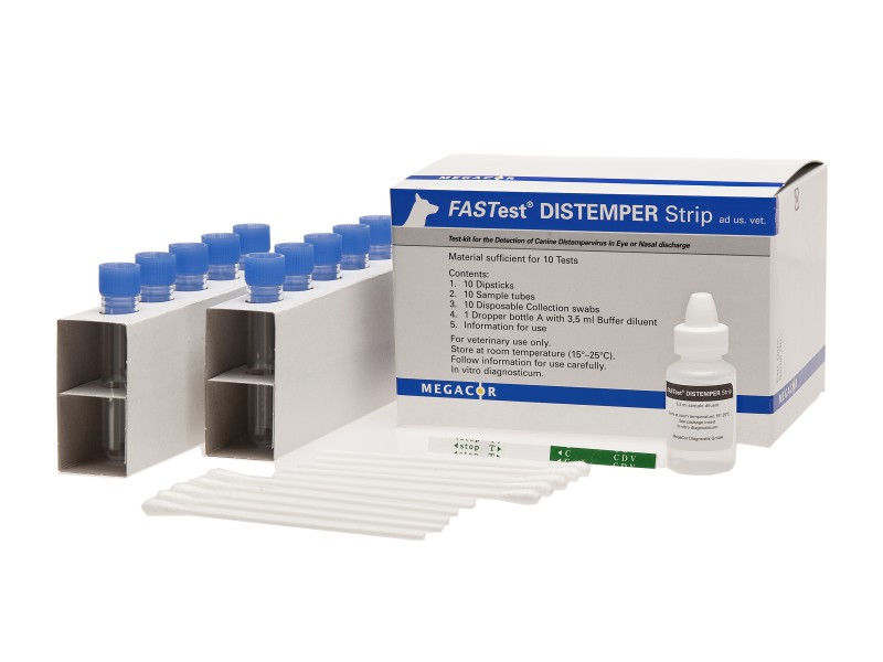FASTest Distemper Diagnostic Test Kit | Vetlab Supplies Ltd