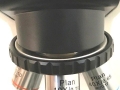 Plan Objectives on a Microscope Nosepiece