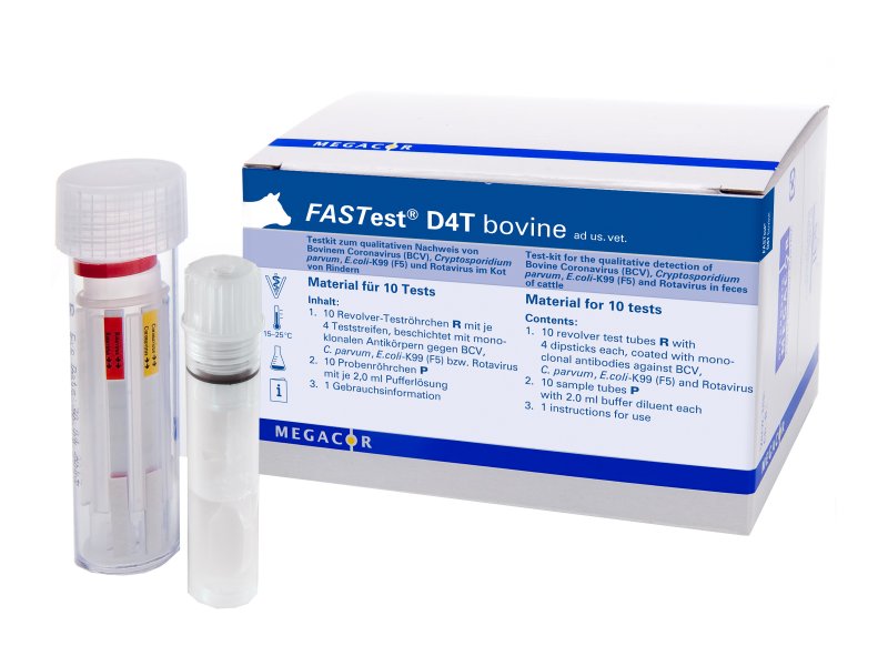 FASTest D4T Bovine Strip Vetlab Supplies Ltd
